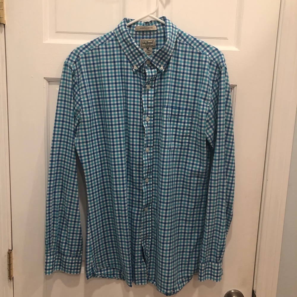 L.L. Bean slim fit button down. 10/10 condition